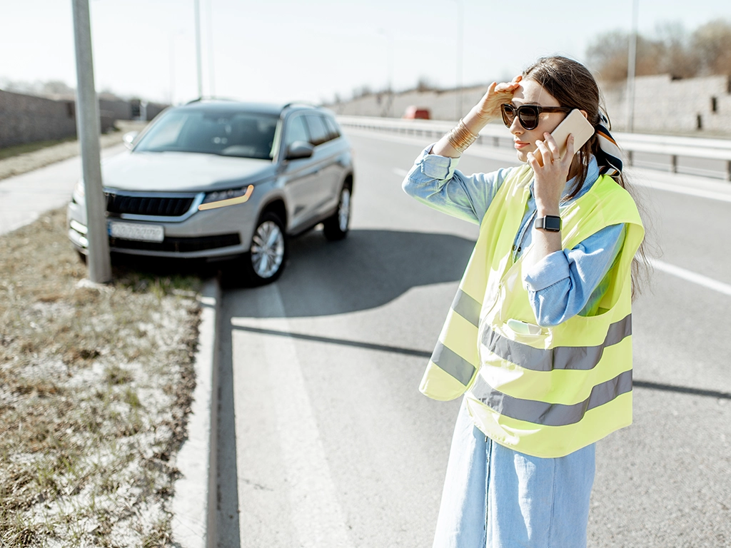 Absicherung und Beweissicherung am Unfallort